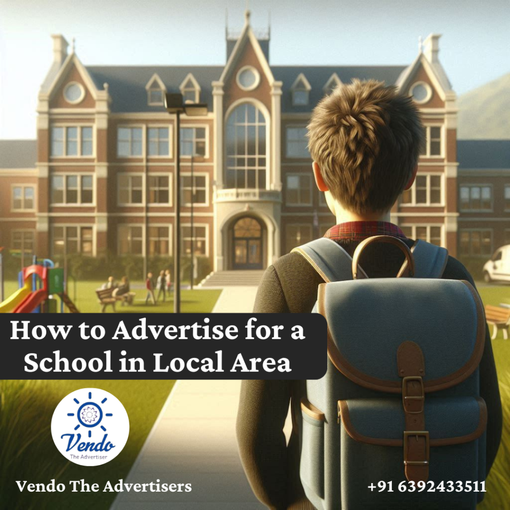 How to Advertise for a School in Local Area